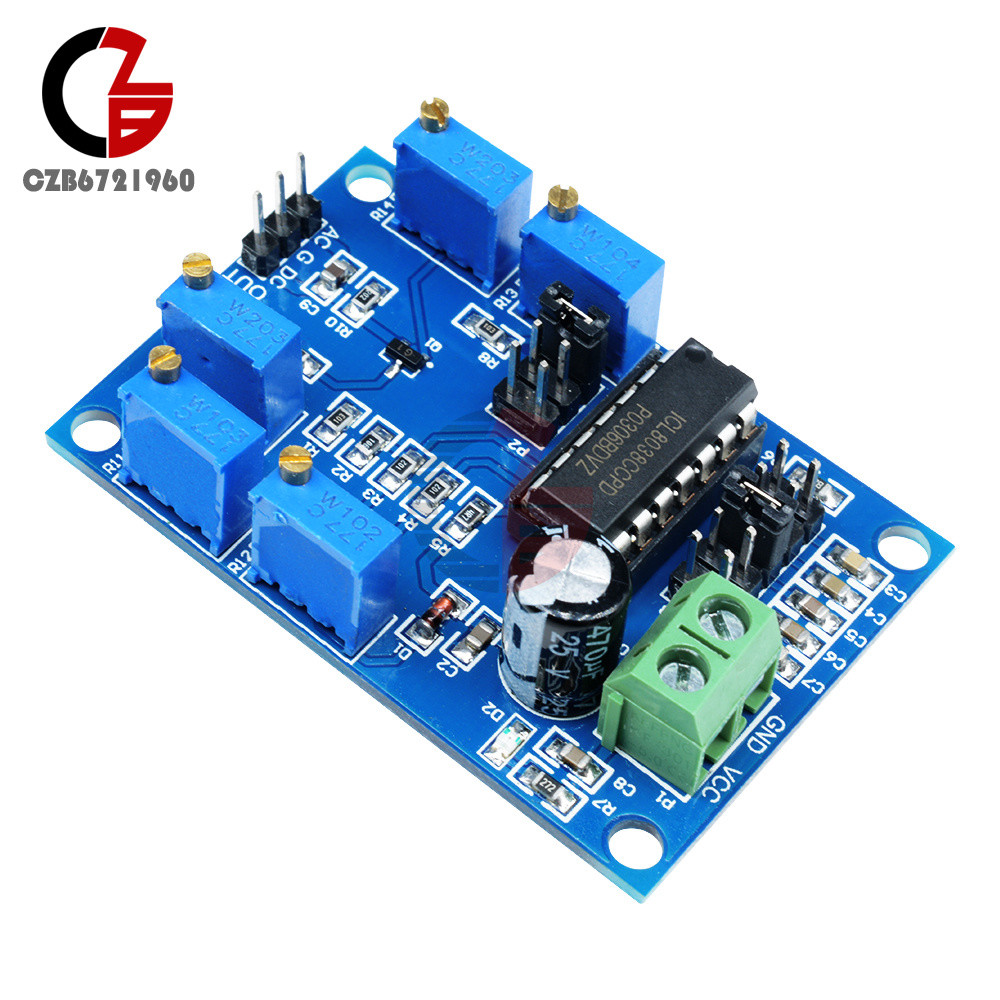 ICL8038 Low/Medium Frequency Waveform Signal Generator Signal Source Sine Wave