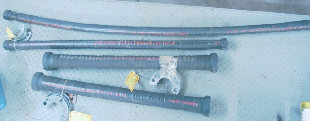 One Teflon Lined Rubber Hose (HOME Rubber Co.) 3 different sizes