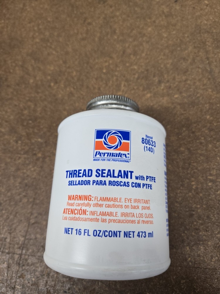 Permatex Thread Sealant w/PTFE 16oz. 80633 (14D)