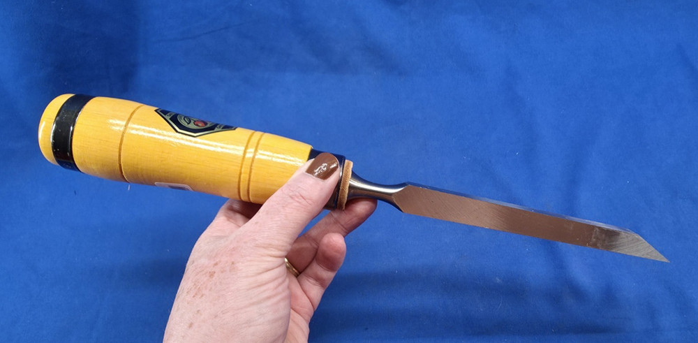 MINT 2 Cherries 12mm Mortise Chisel Square Edge Tang Chisel