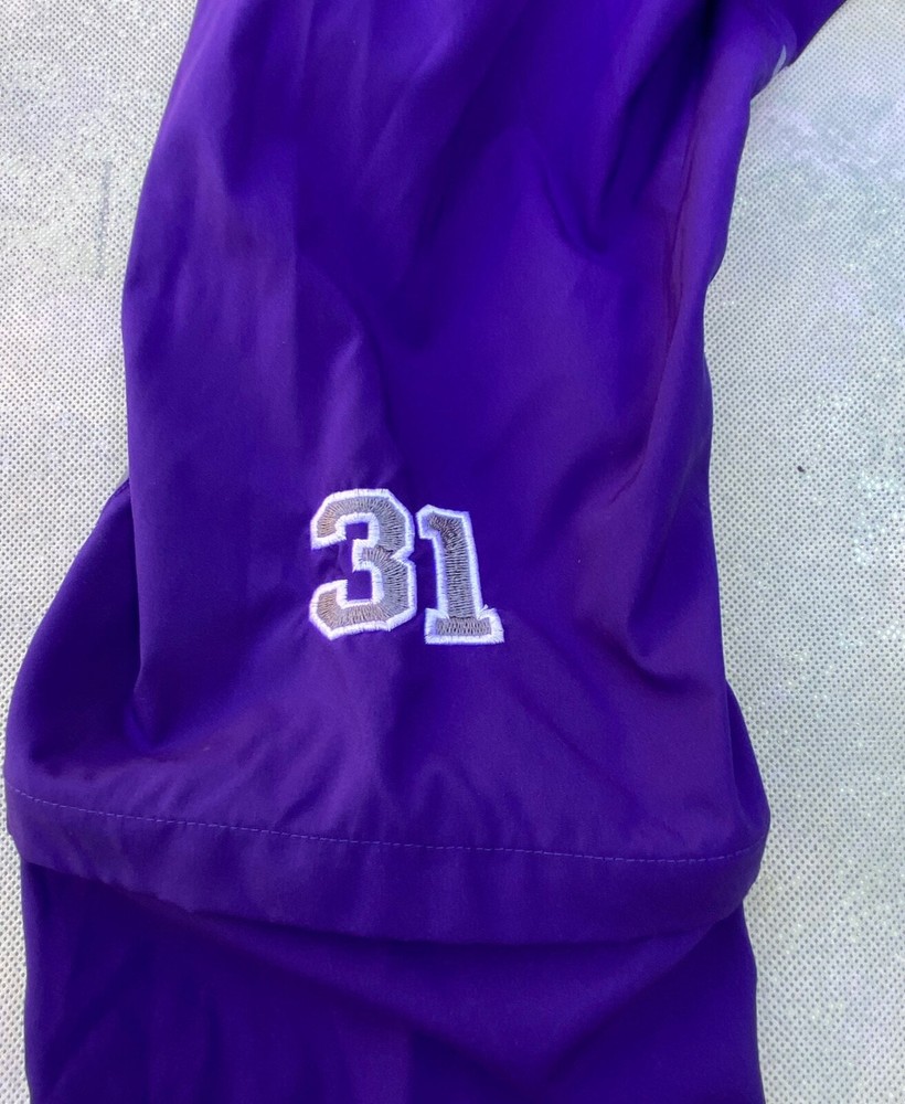 Adidas Men's Pull Over Baseball Jacket #31 Size M.