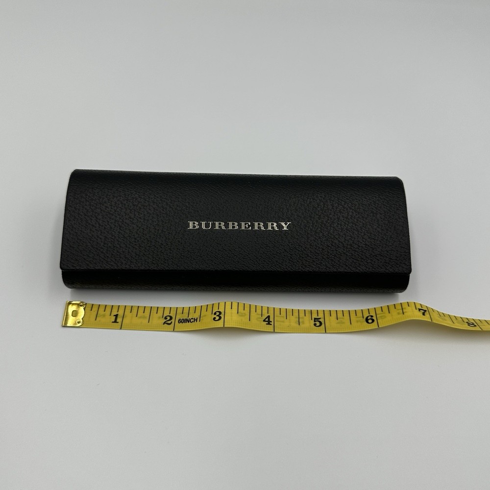 BURBERRY Eyeglasses Sunglasses Hard Case Black Authentic