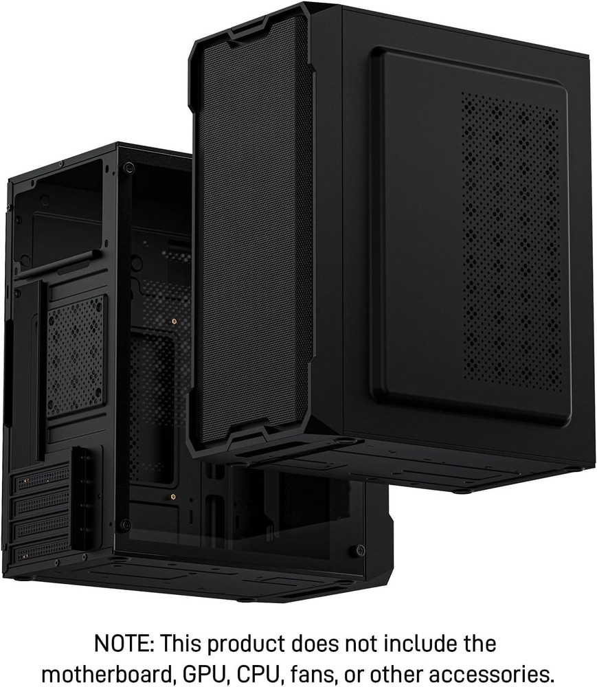 Micro ATX Case, MATX Case Mini PC ITX Desktop Computer Case Support ATX Psu/250M