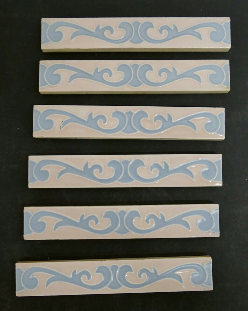 Pomona Vintage Decorated Border Tile