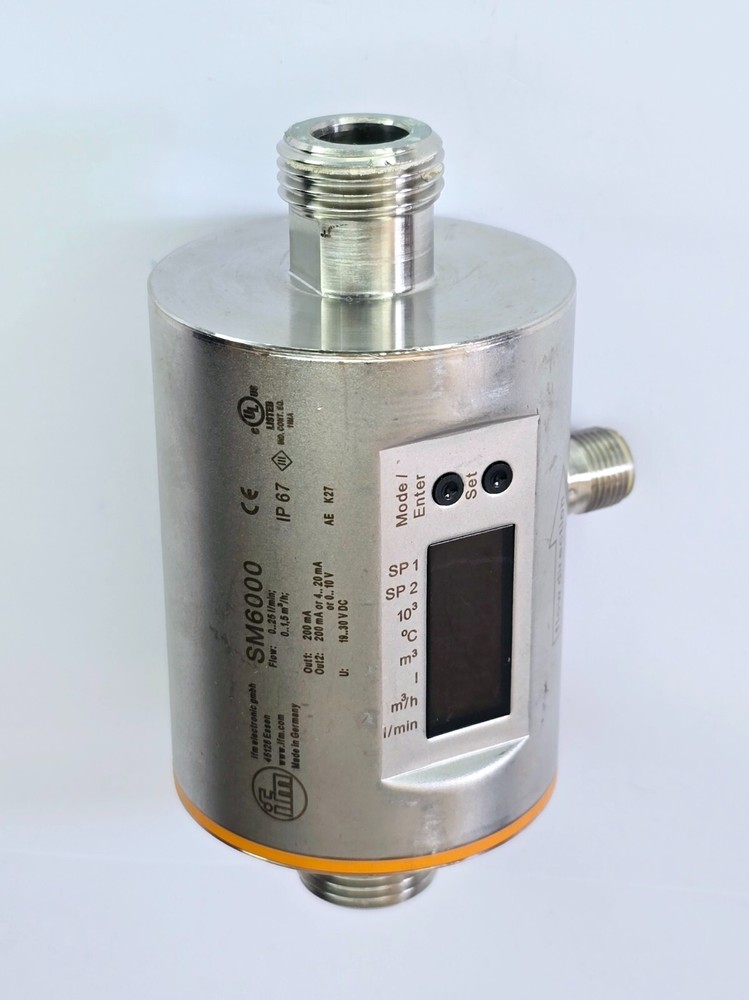 IFM EFECTOR SM6000 Flow Meter Sensor (NEW OPEN BOX)