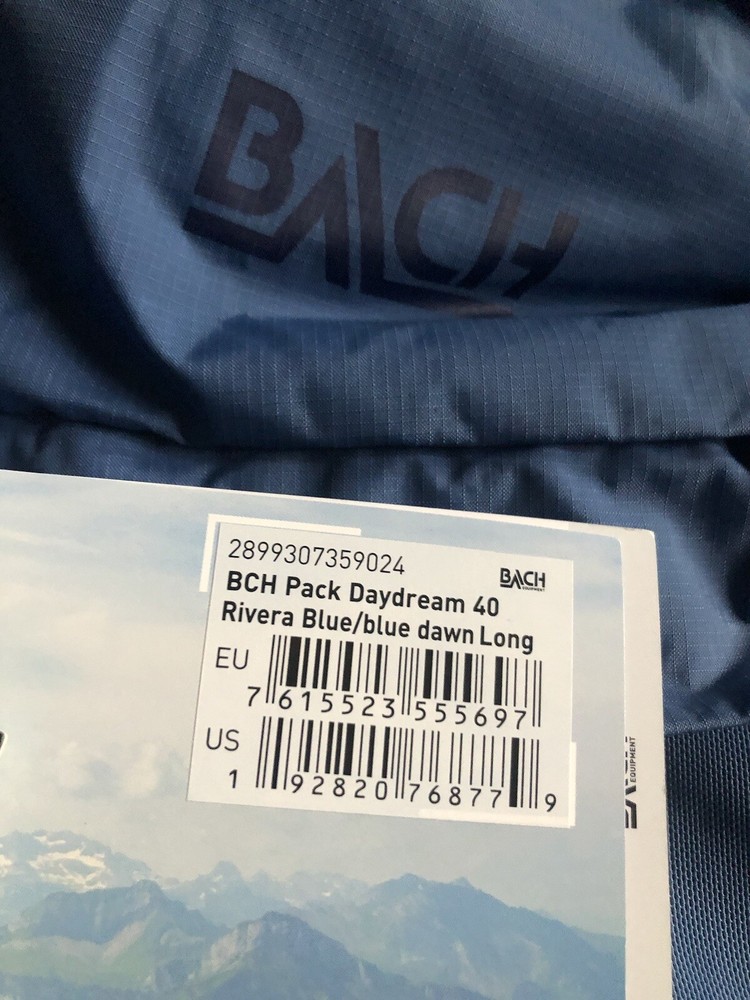 Bach pack Daydream 40L backpack