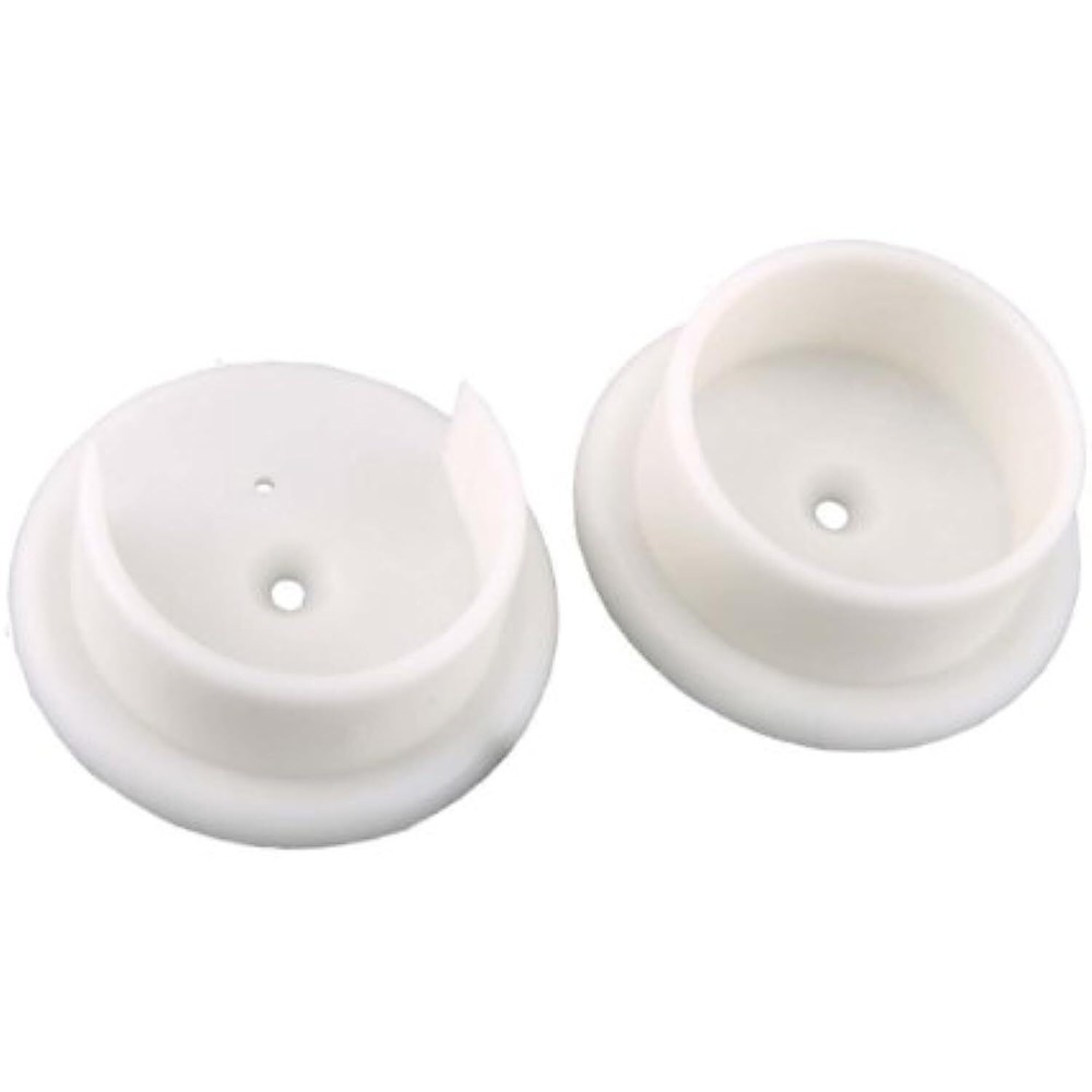 KNAPE & VOGT TV192326 2PK WHT Pole Socket