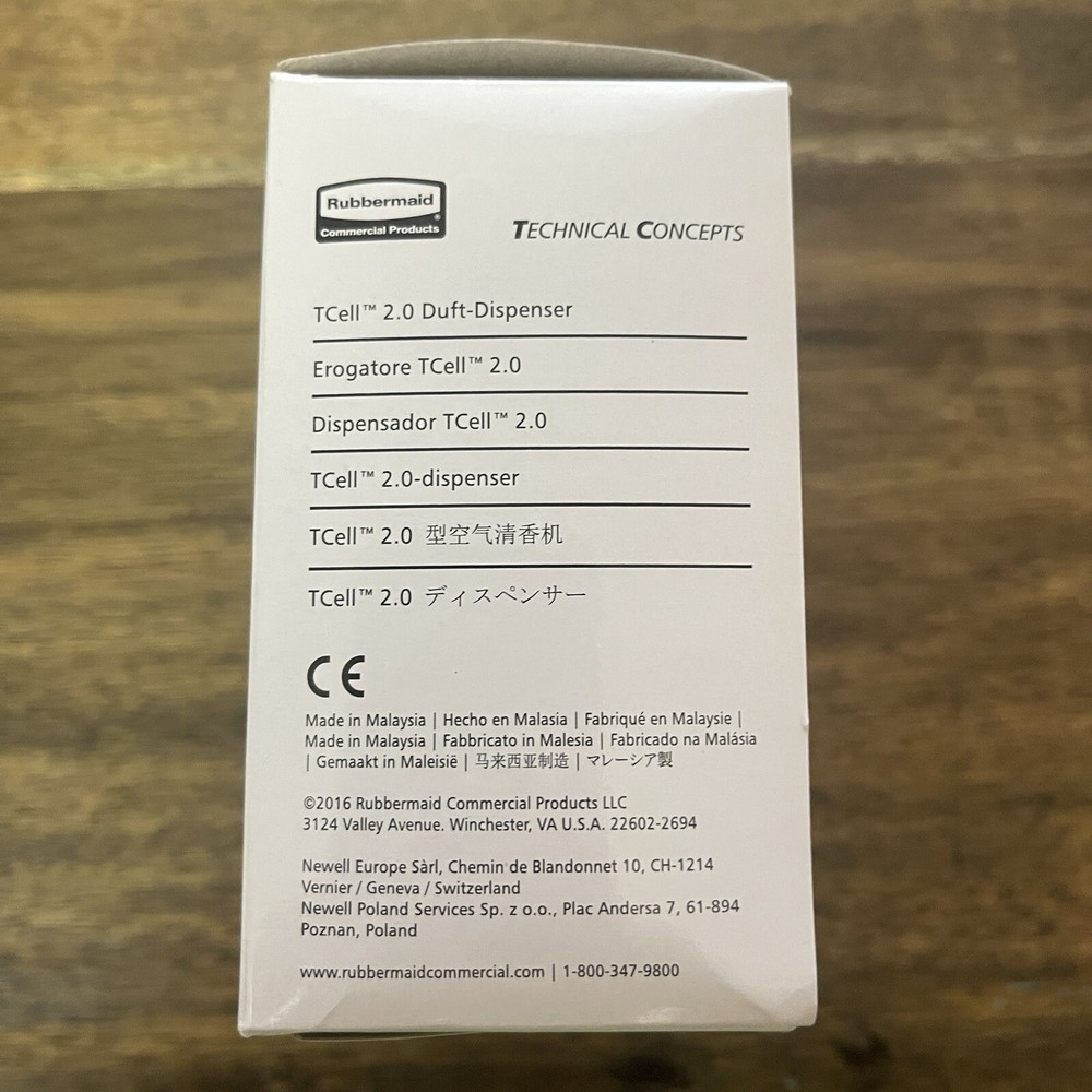 Rubbermaid -Technical Concepts - TCell 2.0 Dispenser - White
