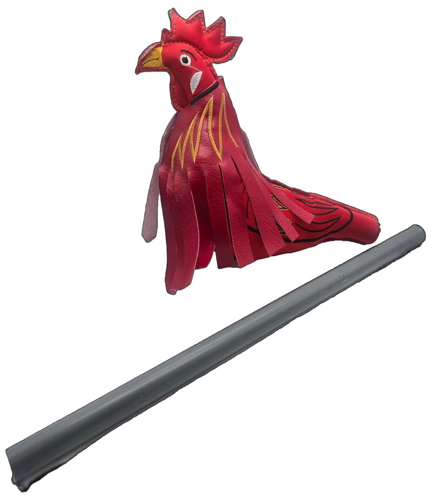 Rooster dummy With Handle/ Chata Con Mango