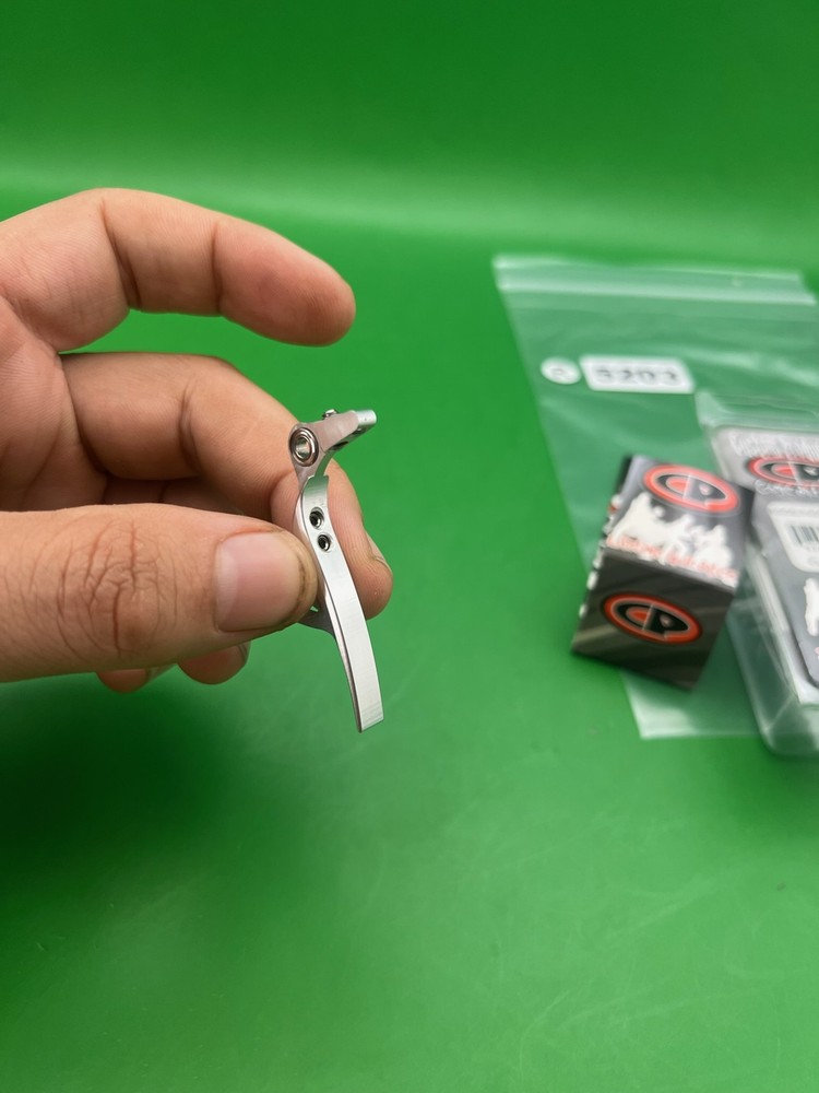Custom Products Ego Sling Trigger Silver Proto PMR