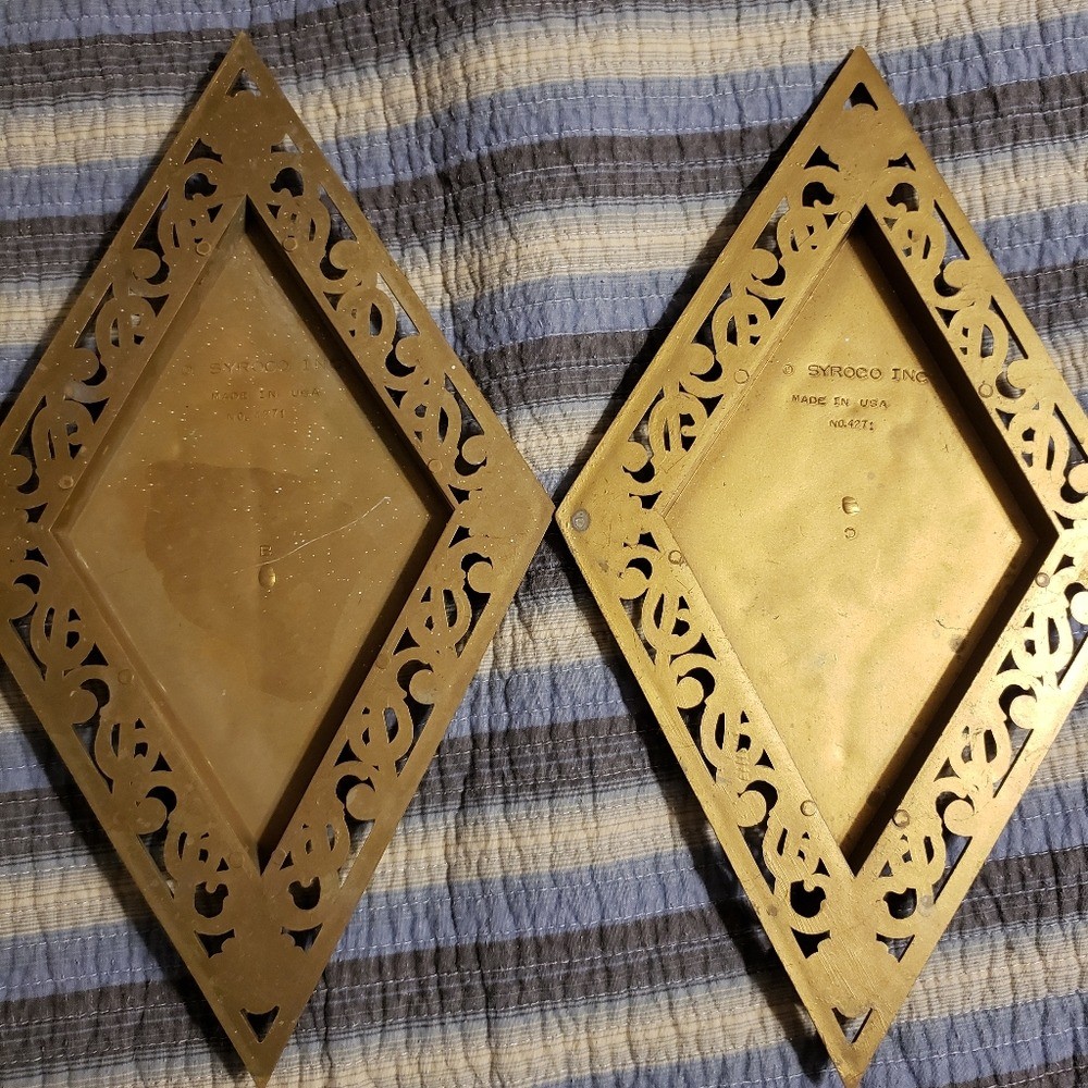 Vintage (1970ish) Styroco Wall Decorations