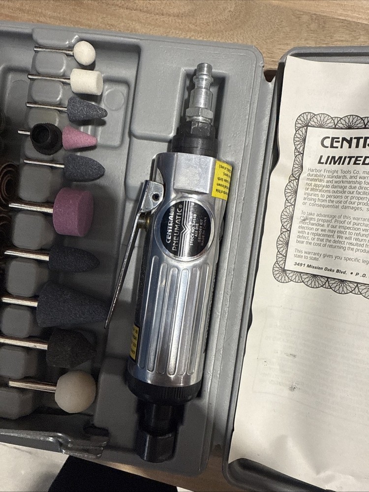 Central Pneumatic Air Die Grinder Kit