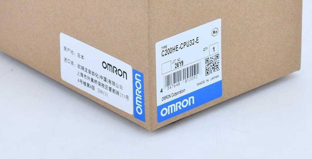 OMRON C200HE-CPU32-E CPU UNIT CONTROLLER CPU 7.2K 880POS I/O PLC MODULE NEW
