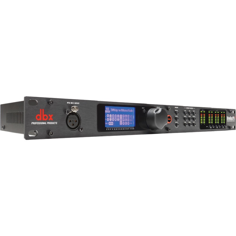 dbx DriveRack PA2 Loudspeaker System Management Processor with Display & USB