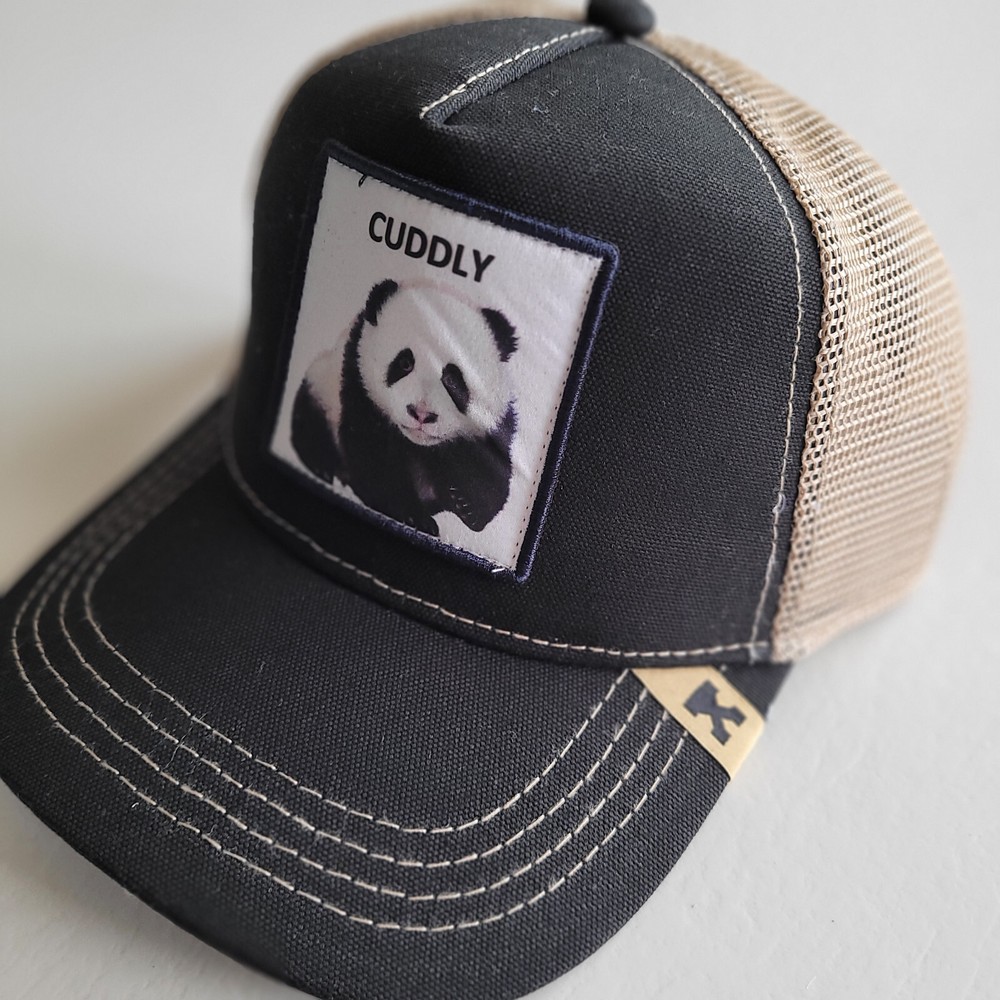 CUDDLY Hat Crazy Trucker Baseball Cap Mesh Panel Adjustable One Size Snap Back