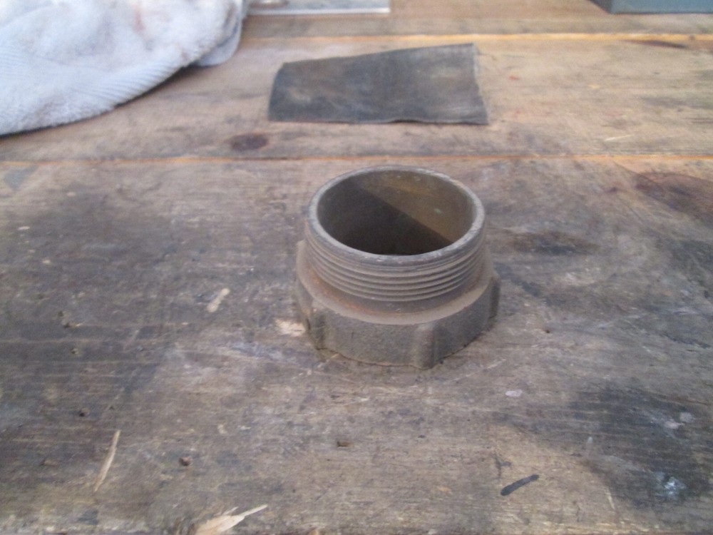 Brass Pump Bushing, New Old Stock