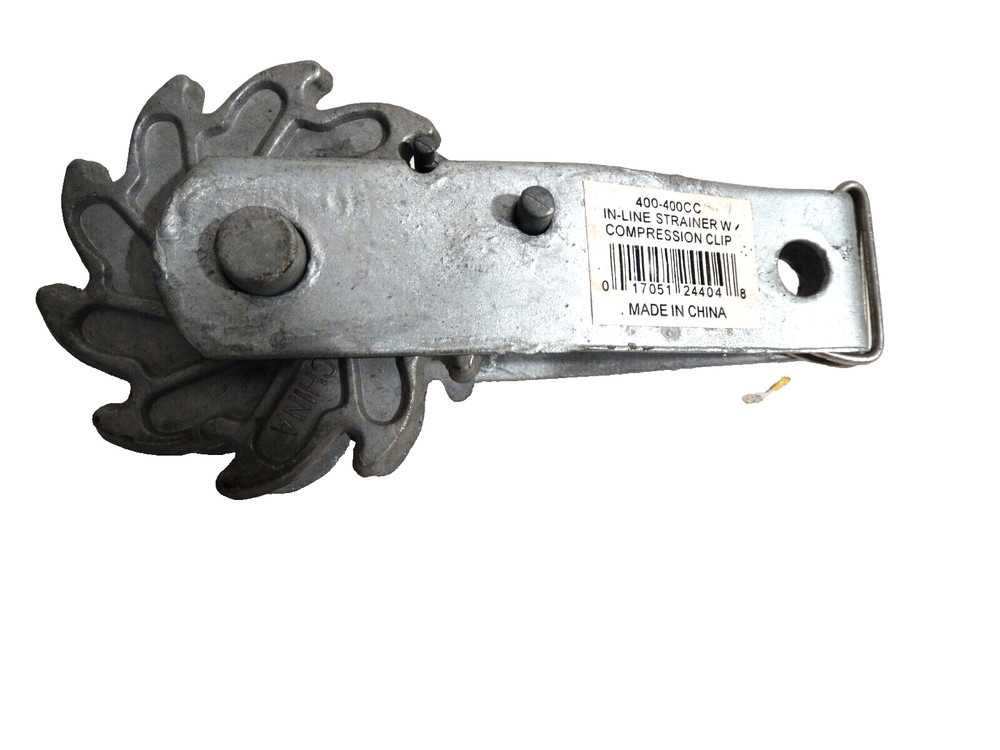 In-Line Strainer With Compression Clip 400-400CC