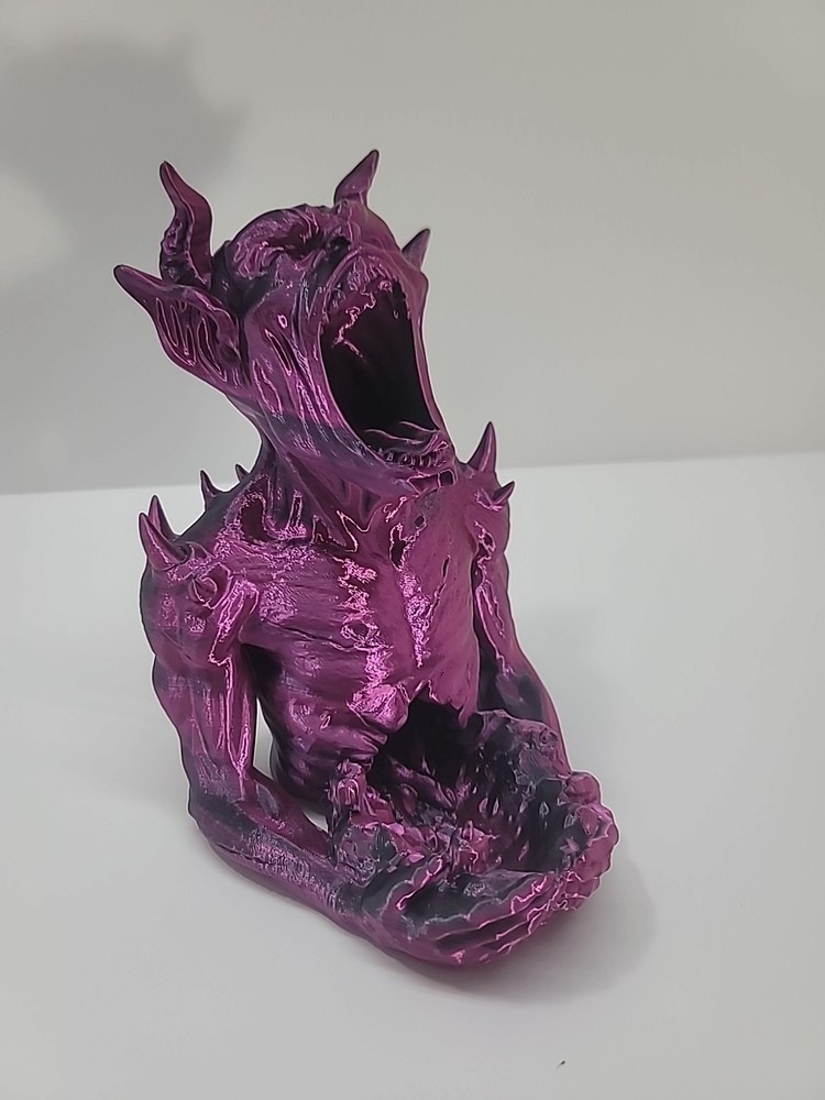 Imp's Hunger Dice Tower - D&D Pathfinder Cthulhu RPG - Gothic Devil Demon DND
