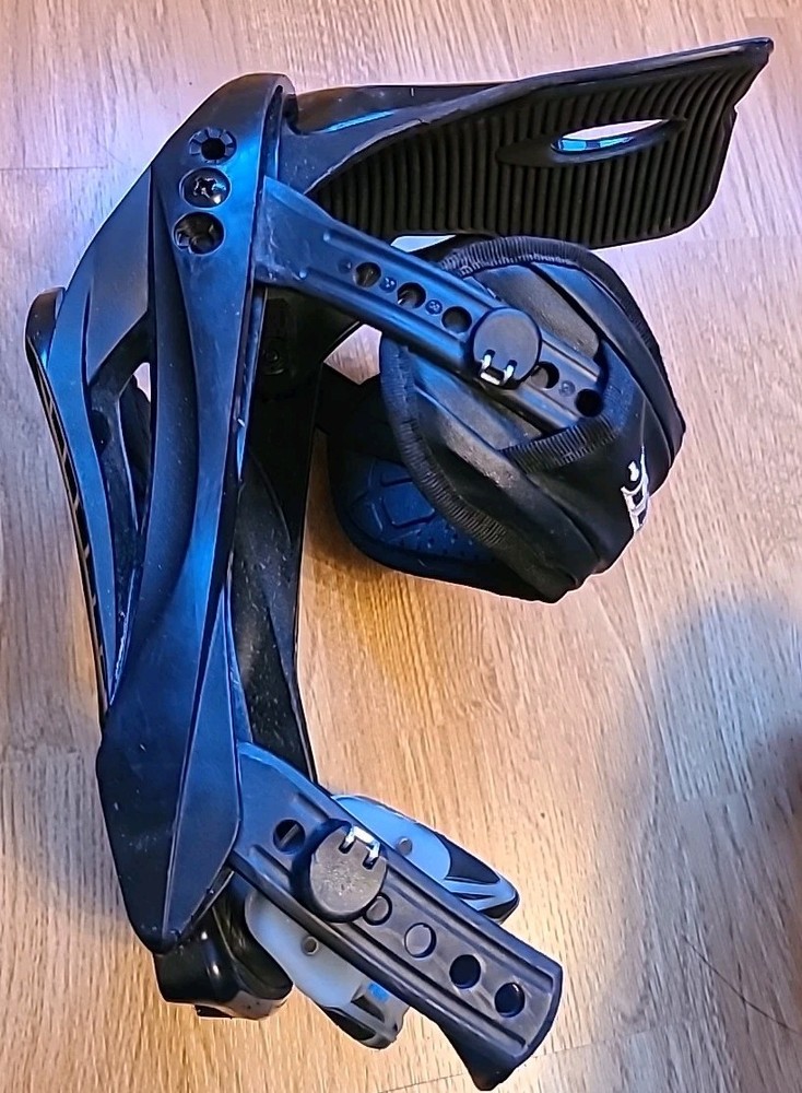 5th Element STEALTH 3 Snowboard Bindings Medium Good Condition - No Hardware