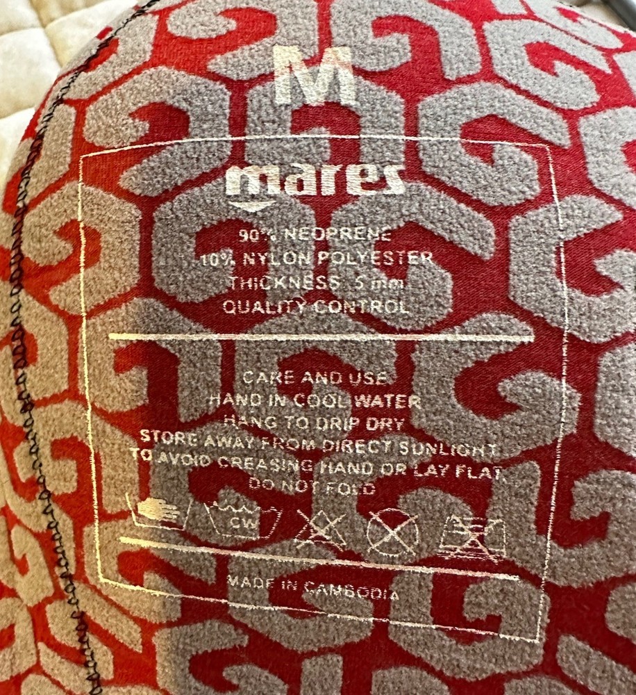 Mares Diving Hood - Medium, 5mm Thickness