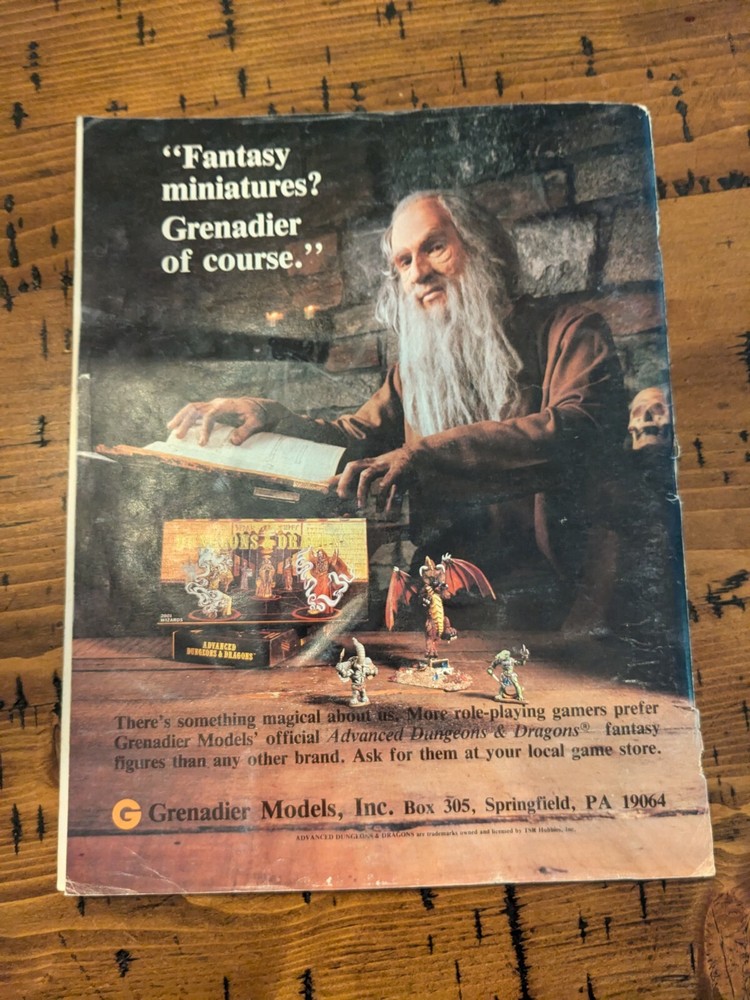 DRAGON MAGAZINE #57 Jan 1982