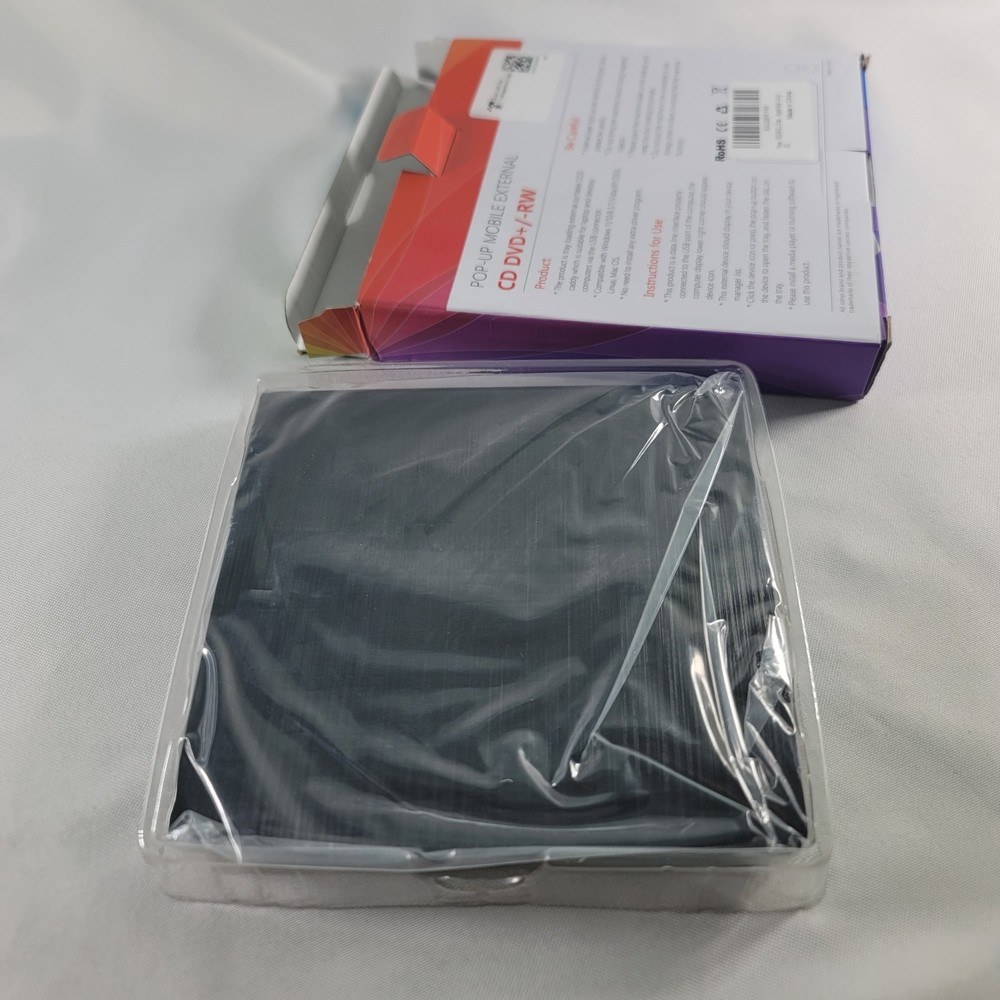 Roofull Pop-Up Mobile External Optical Drive 3.0 USB 5Gbps