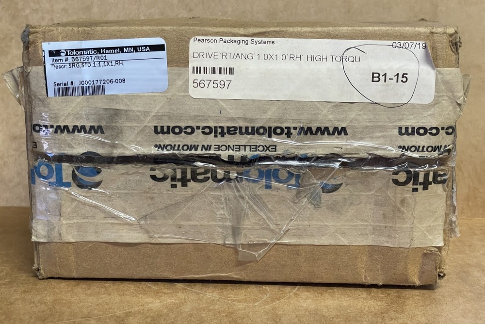 Tolomatic 90degree Gear box