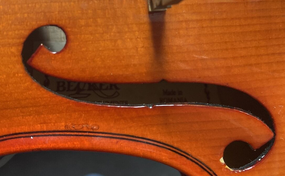 Becker Model 1000s-3/4 All Solid Wood Violin
