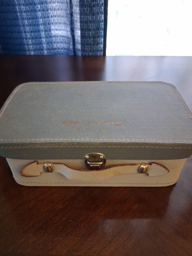 Vintage Sans & Streiffe Vintage Microscope in Original Case With Tools!