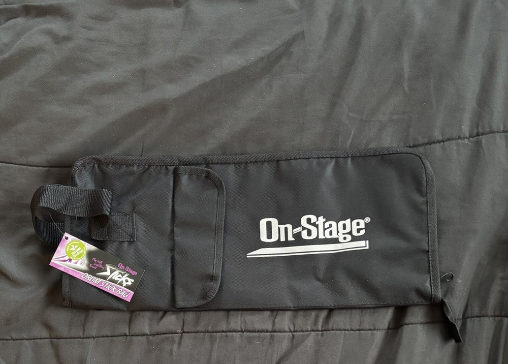NEW On-Stage DSB6700 Black Drumstick Bag