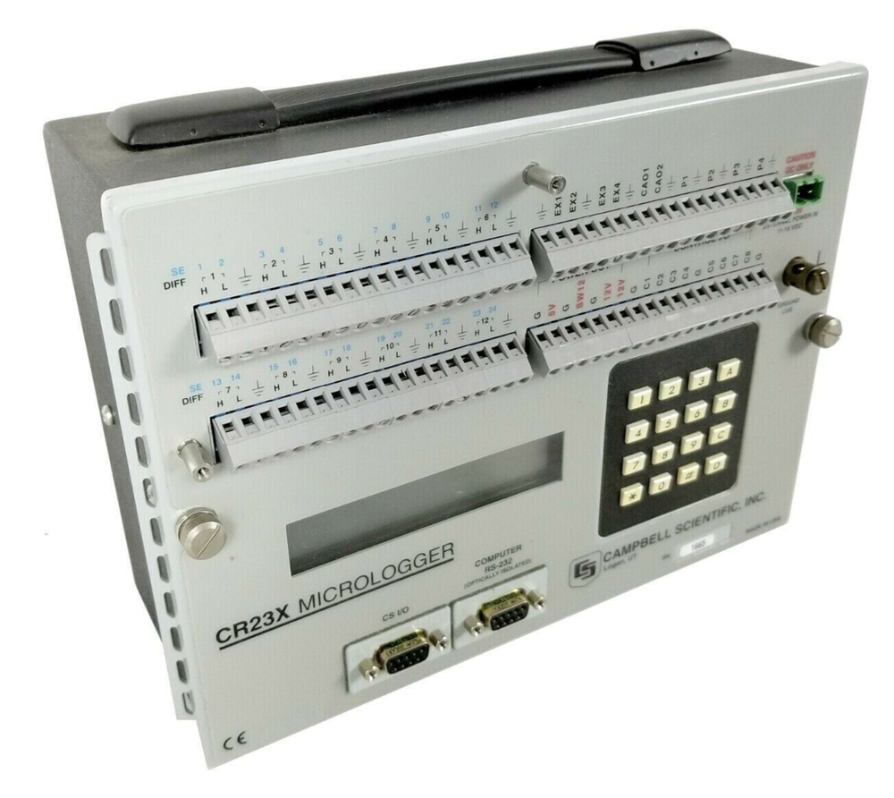 4MB Campbell Scientific CR23X Datalogger - Extended Temp - Fully Tested