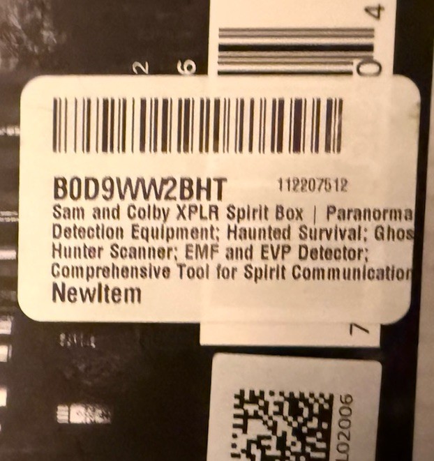 Paranormal Detection Device