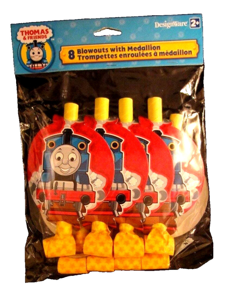 Designware Thomas & Friends Blowouts with Medallion 8 Count