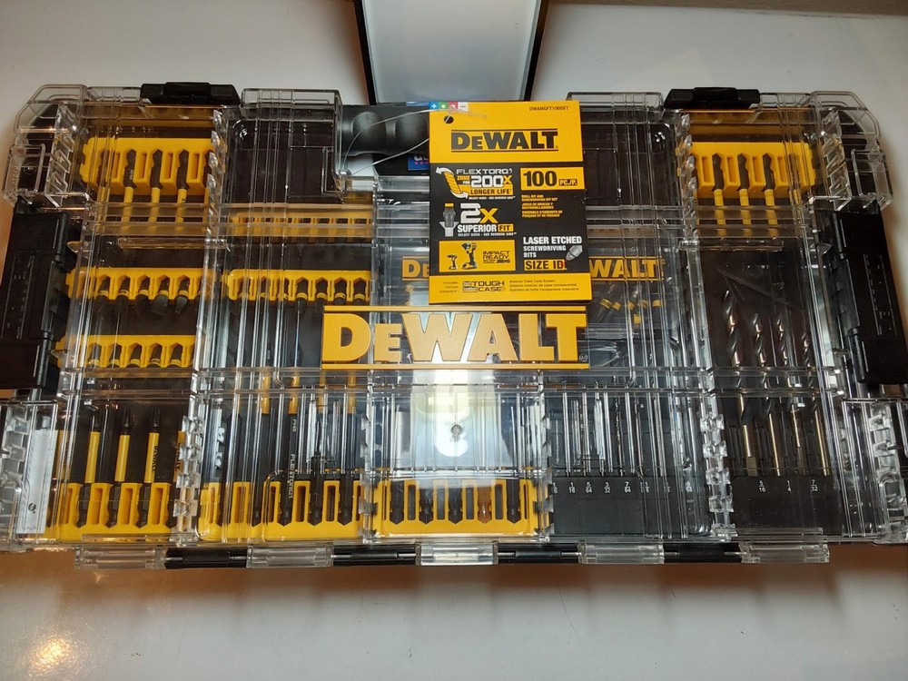 DEWALT Elite Series Impact Ready Drill And Driver Bit Set 100 Pc