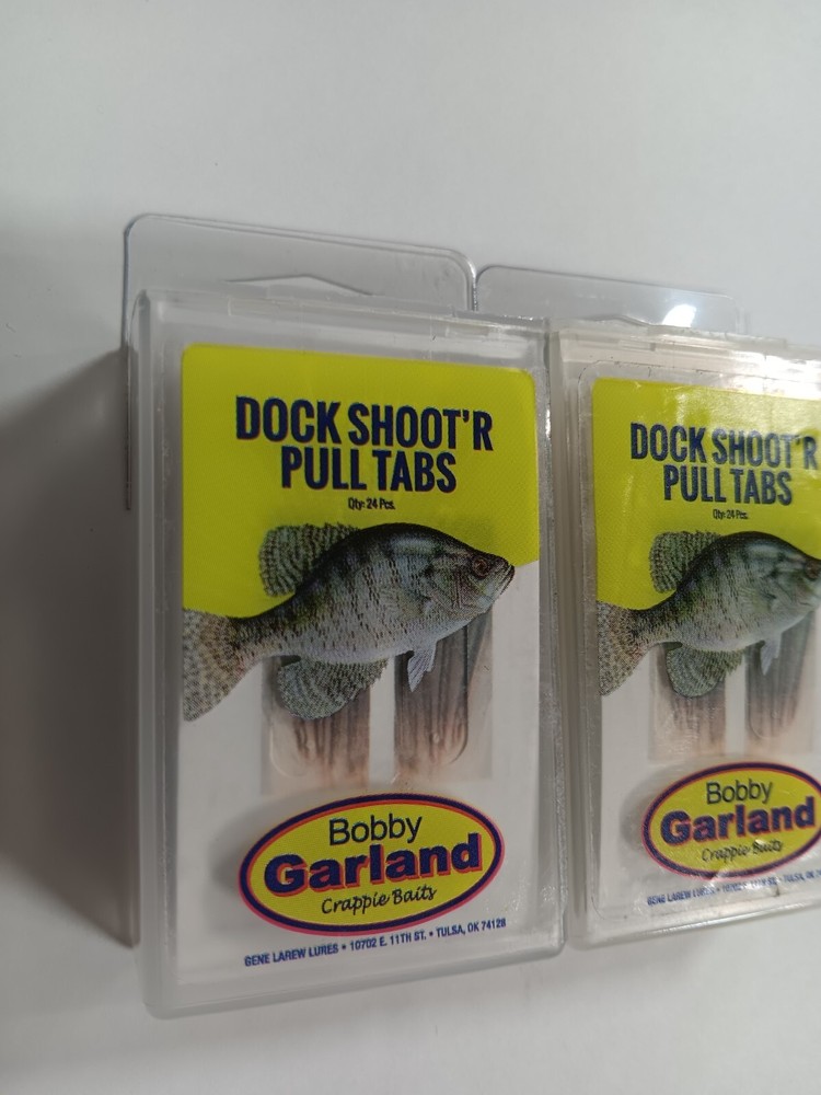 Bobby Garland Dock Shoot'R Pull Tabs(48 Tabs Total!) Natural Fin