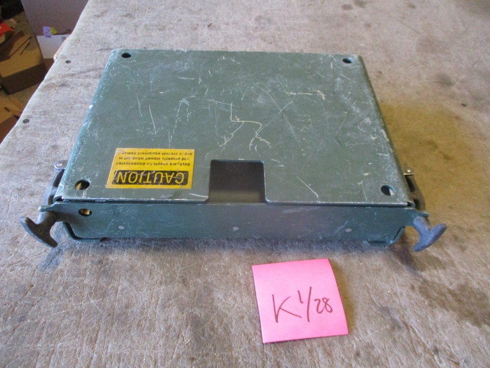 Used Keyboard Protector or Document Holder, for Blue Force Tracker BFT on HMMWV