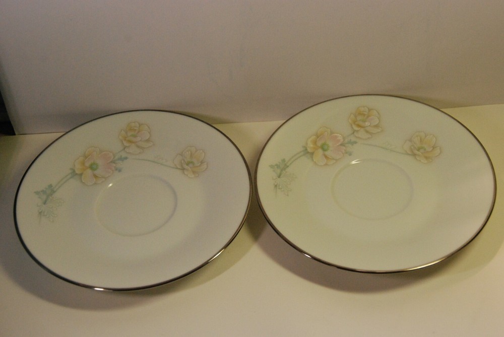 2x Noritake Murmur Saucer 5 7/8" You Get Two
