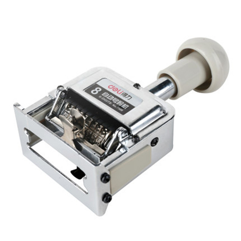 8 position automatic numbering machine Chapter Marking Machine Digital Stamp