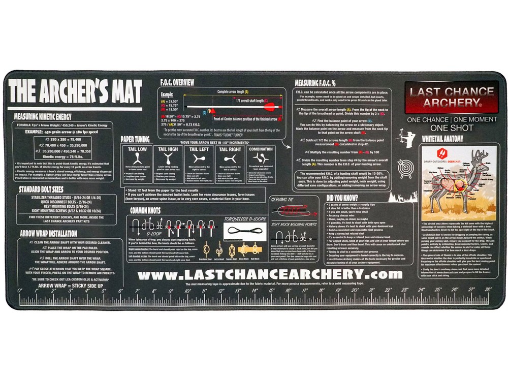 Last Chance Archery Archer's Workbench Mat