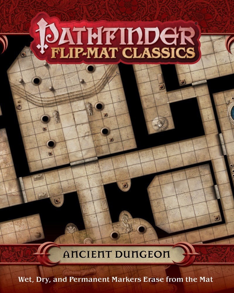 Pathfinder Flip-Mat Classic: Assorted Maps, OOP, Arena, Keep, Pirate, + More