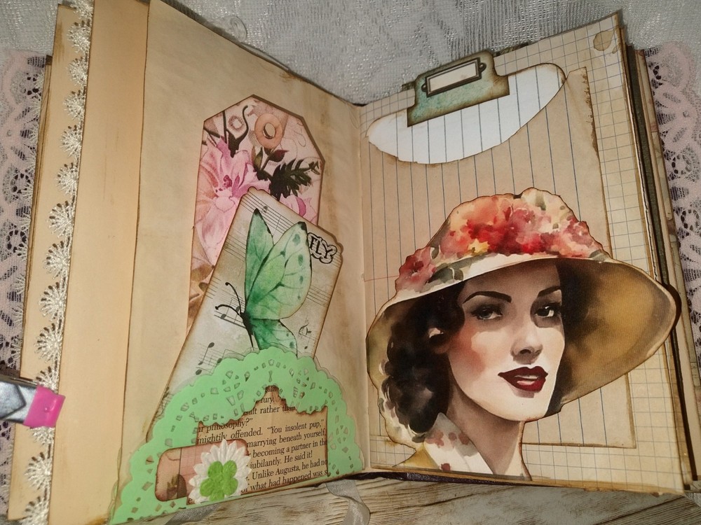 Eclectic Altered Book / Junk Journal