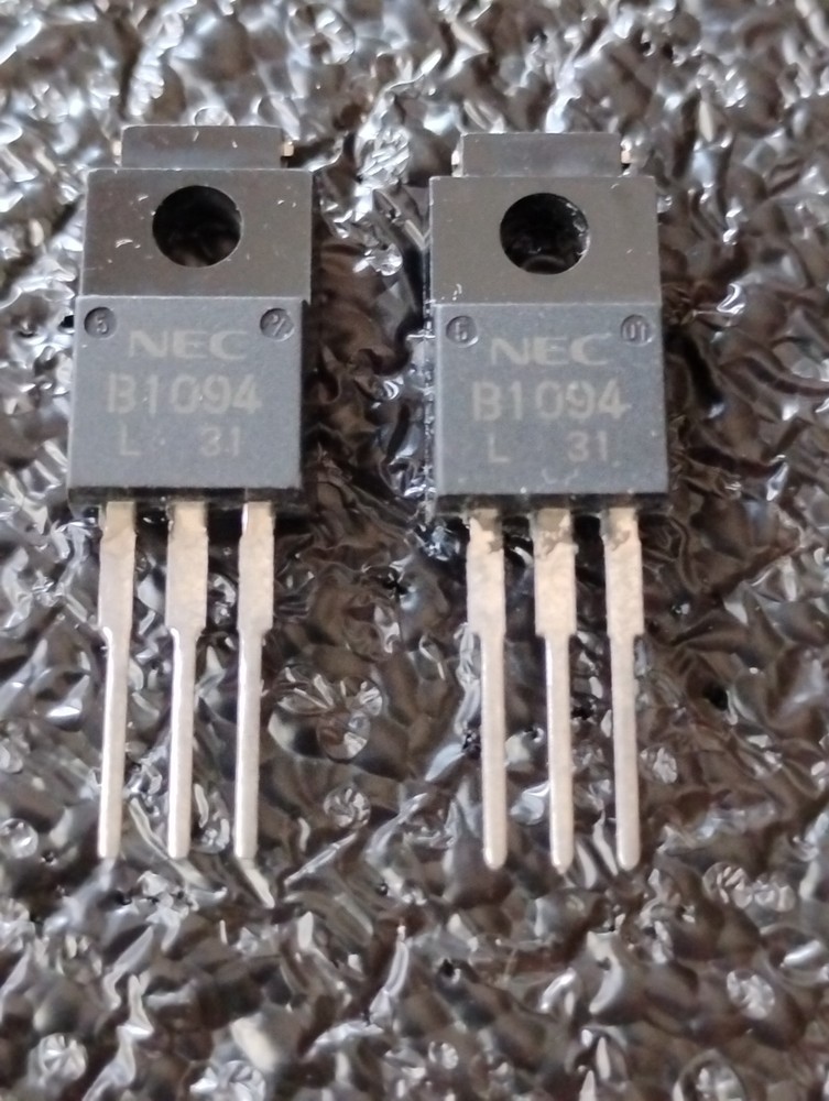 2SB1094 PNP NEC Transistors Qty-2 The Complement is 2SD1585