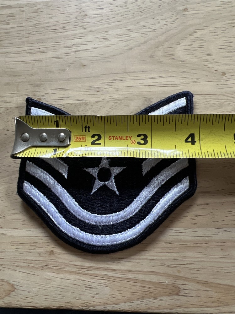 Vintage US Air Force Technical Sergeant Rank Patch Insignia E-6 E6 USAF.