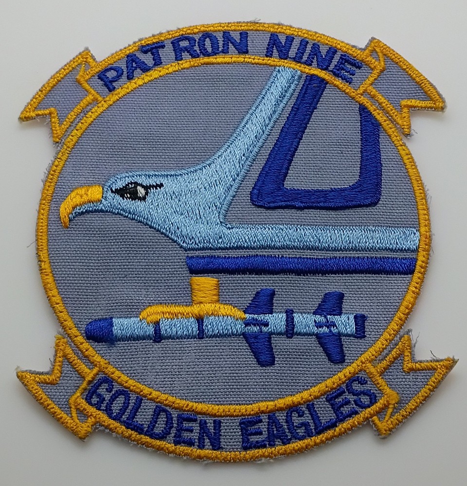 Patron Nine Golden Eagles Patch