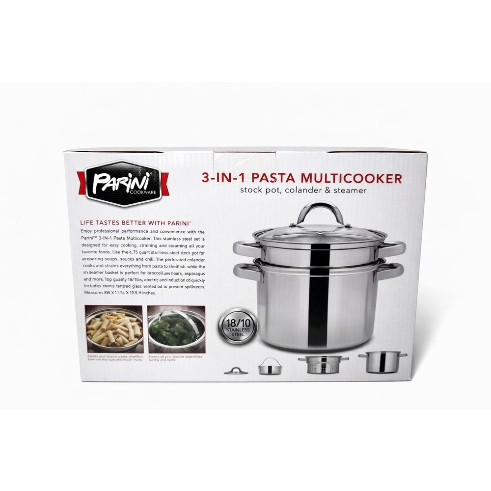 3-in-1 Pasta Multicooker by Parini Cookware