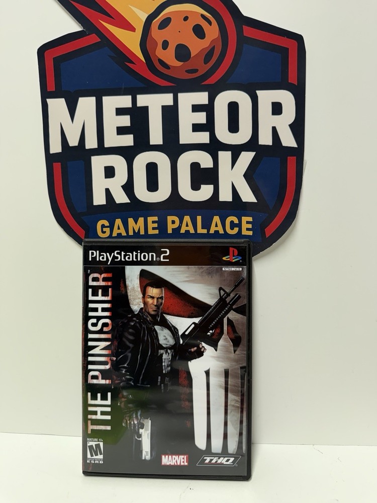 The Punisher- PlayStation  2 Replacement Case Only (Game Not Included)