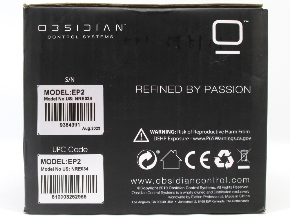 Obsidian Control Systems Netron EP2 - Compact Ethernet to DMX Gateway