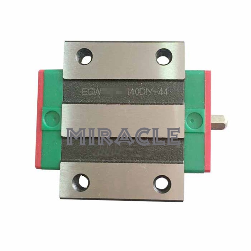 1Pcs New HIWIN low assembly type ball Linear guide slider EGW20CA