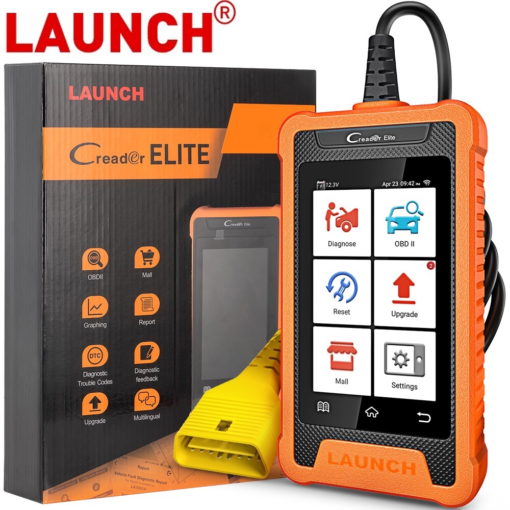 2024 LAUNCH Creader Elite For HONDA OBD Scanner Diagnostic Tool ABS SRS Reset