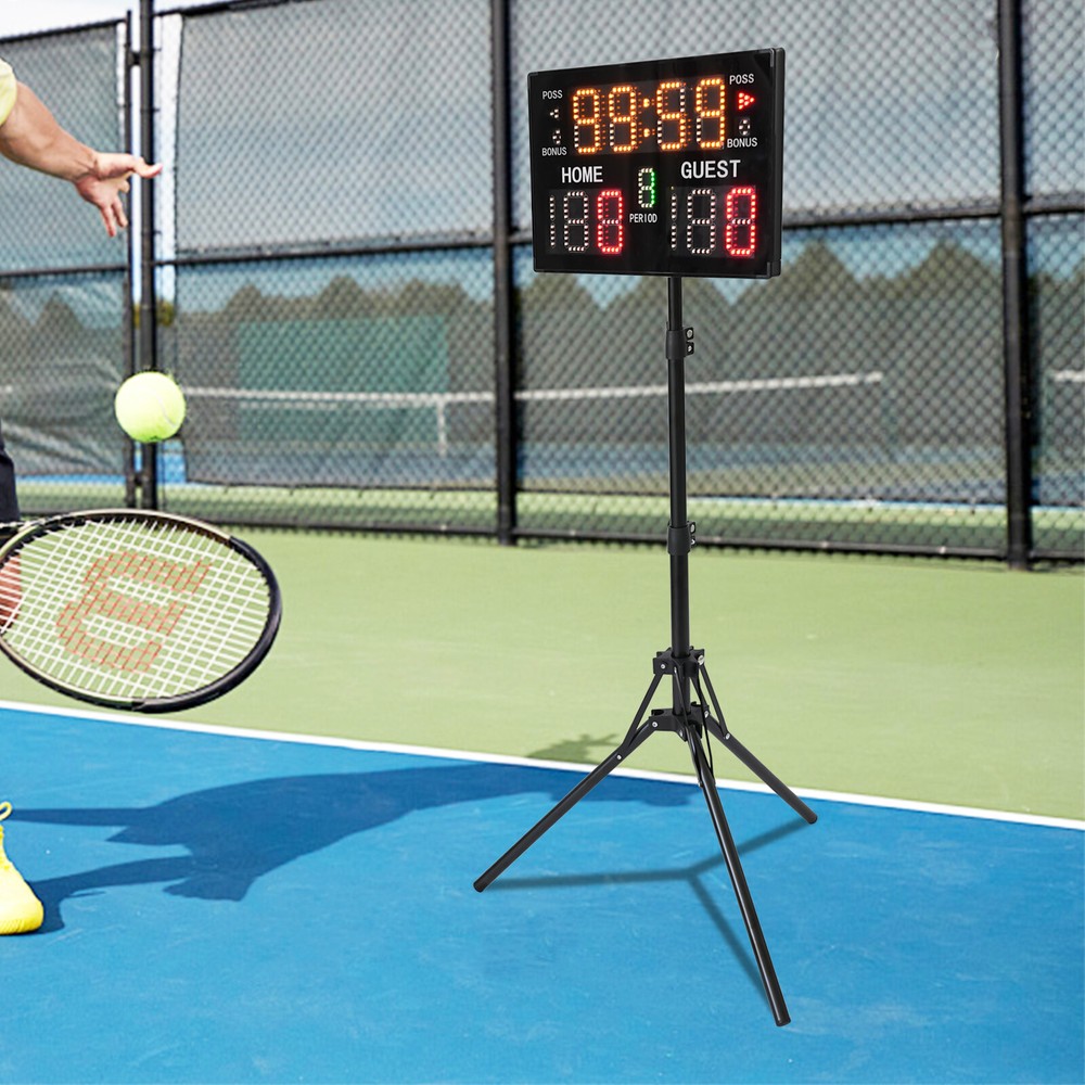 Electronic Digital Scoreboards with Timer Clock Led Scoreboard Free Standing US~